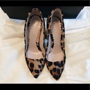 Mulberry Leopard Haircalf Pumps